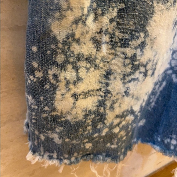 VINTAGE Unionbay Shorts Overalls Womens Indigo Denim Logo Cotton - Picture 12 of 16